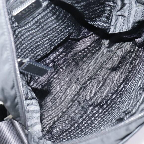 PRADA Shoulder Bag Nylon Black - Picture 11 of 16